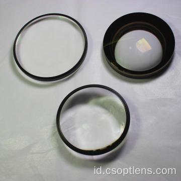 Lensa bulat kaca optik H-LaK8
